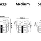 SQUARE DEEP Fridge Container, Keeps Herbs/Veggies Fresh for Longer Duration(Available as set of 3 :Small- 600ml, Medium -800ml & large -1000ml)